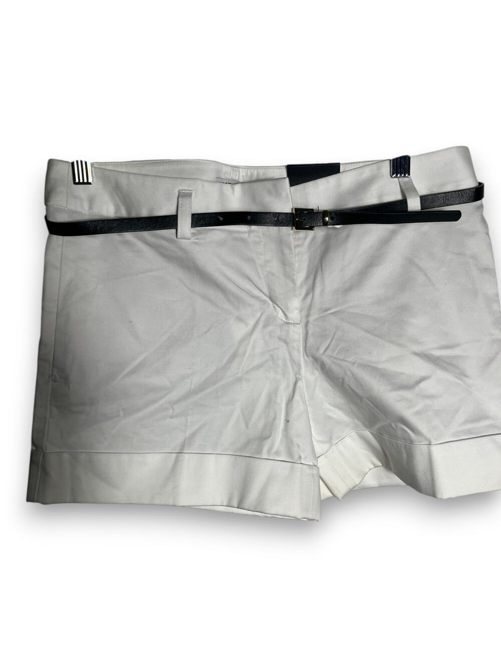 Express New with Tags white shorts | Size 2 | belt | Original $49.00